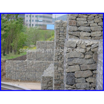 Anping DM cajones de alambre de alta calidad pared de roca soldada gabion caja